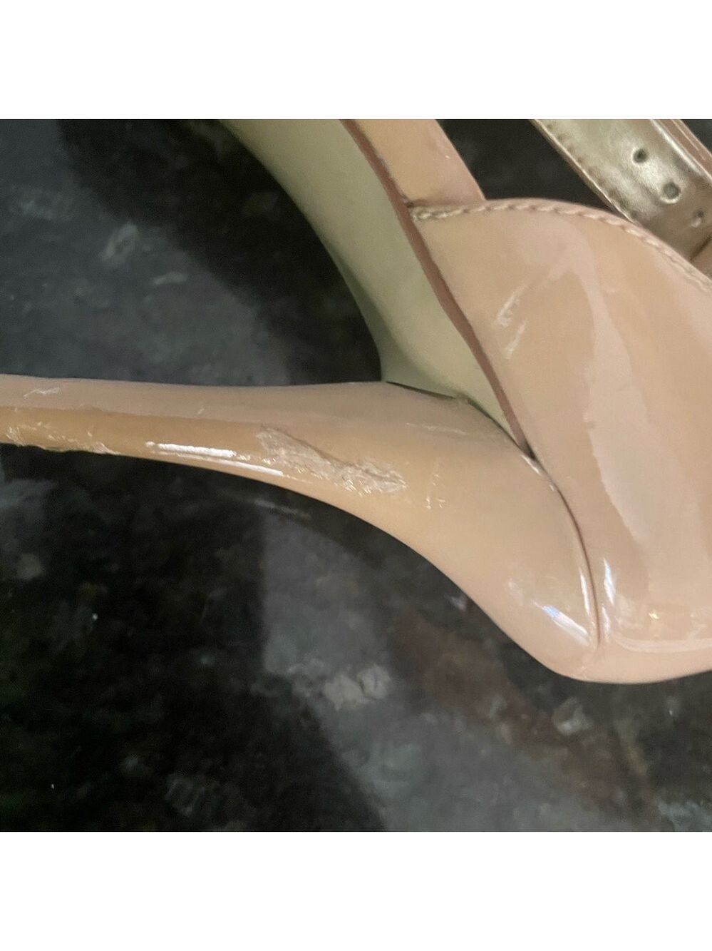 Nine West Women’s Tan Heels - Picture 4 of 6
